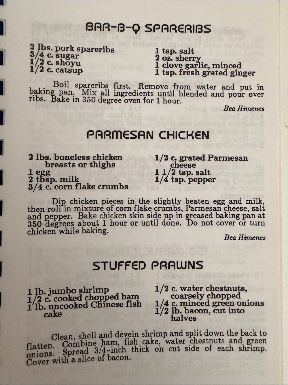 Cooking With Love Vintage Recipe Booklet St. John Vianney Church, Kailua Hawaii - Picture 6 of 10